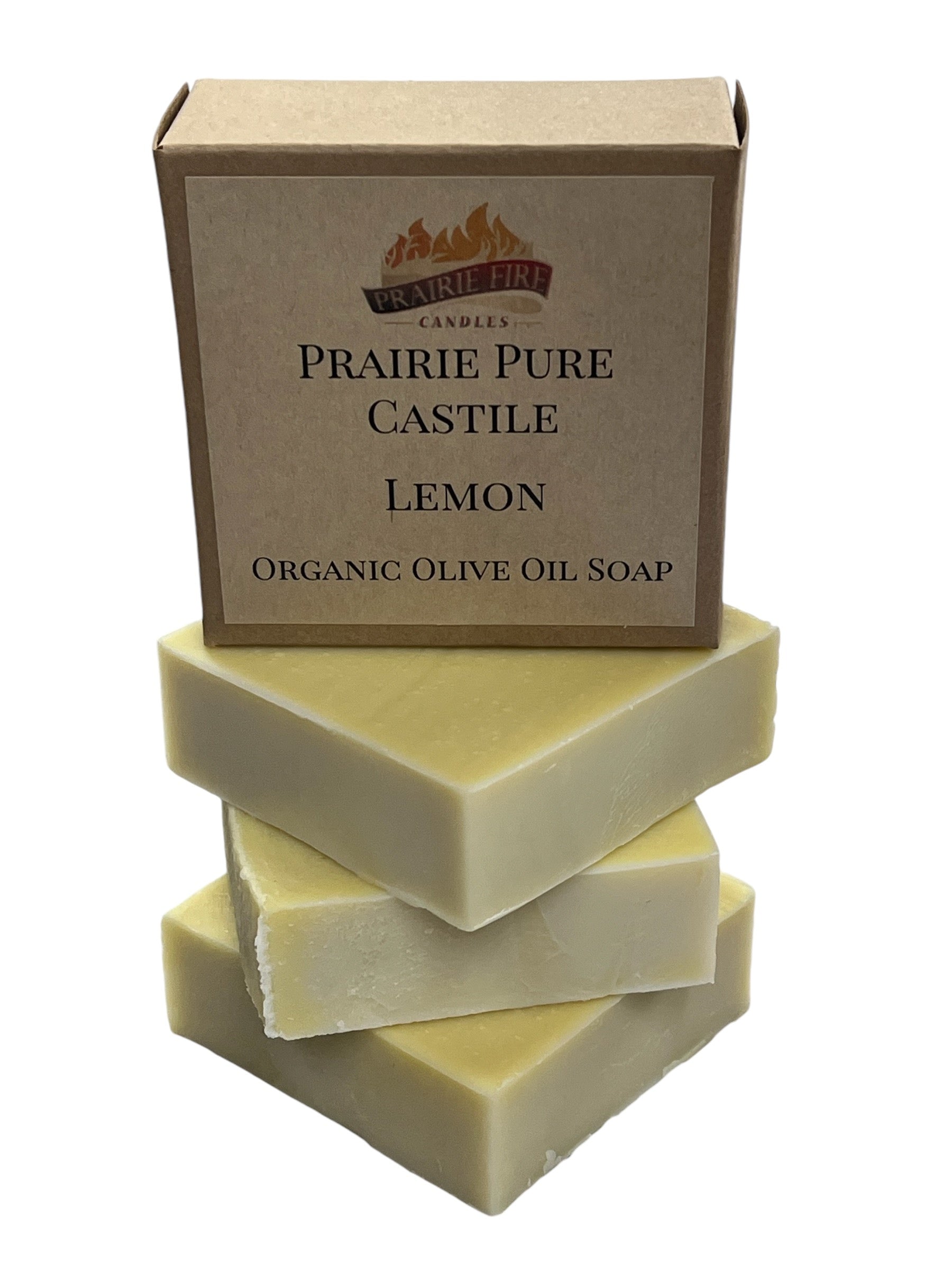 Pure Real Castile - (3 Pack) - Organic Olive Oil Soap for Sensitive Skin - Fragrance Free and Dye Free - 100% Certified Organic Extra Virgin Olive Oil