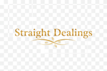 Straight Dealings Logo - Gold & Cream